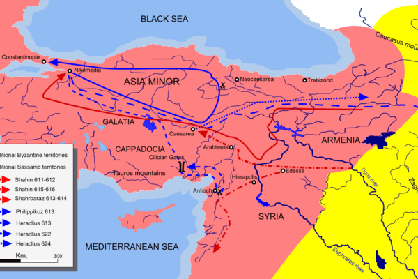 Byzantine-persian campaigns 611-624.