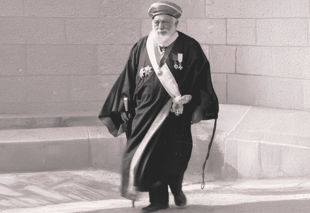 הרב יעקב מאיר, שנת 1936. צילום: המחלקה לצילום של המושבה האמריקאית (ירושלים).