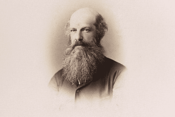 דיוקנו של לורנס אוליפנט (1829–1888). הספרייה הלאומית של צרפת.