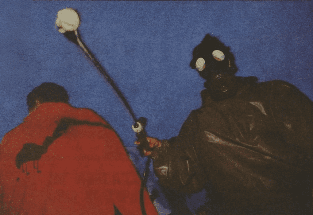 הפגנה של סיירת נמלה מול הכנסת. צילום: ירון קמינסקי.