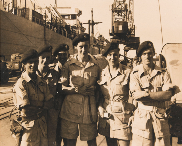הצבא הבריטי בארץ ישראל. צילום: הצבא הבריטי.