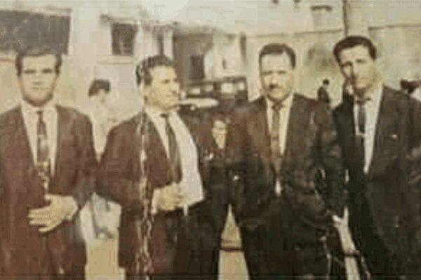נואף גזאלה דרוזים מסוריה ביניהם נואף גזאלה שהשתחררו מהכלא בברזיל לאחר שהואשמו ברצח אדיב שישכלי. צילום: לא ידוע.