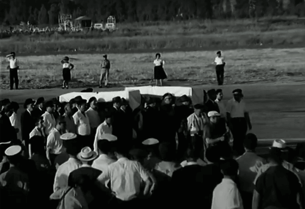 קבורת ז'בוטינסקי. מקור: מכון ז'בוטינסקי.