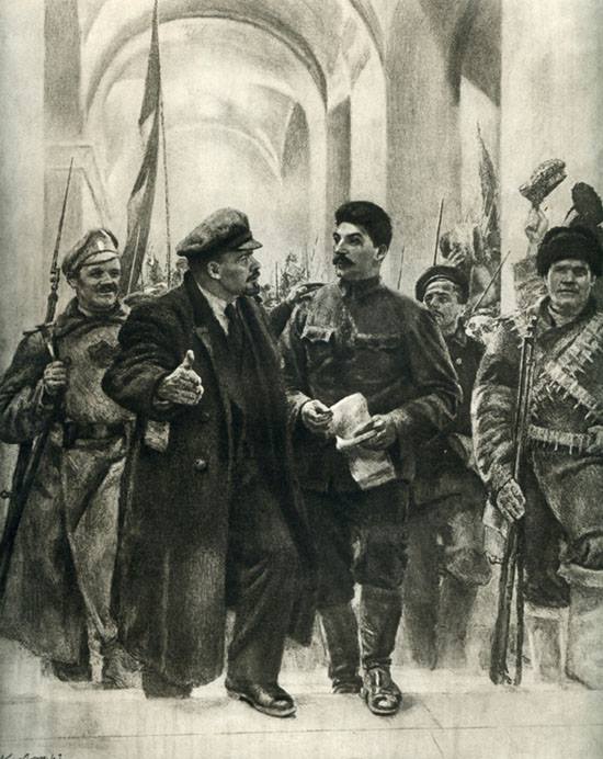 מנהיגי המהפכה הקומוניסטית.