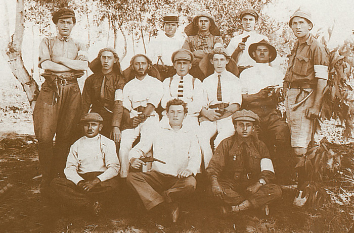 מגיני פתח תקווה. צילום: לא ידוע.