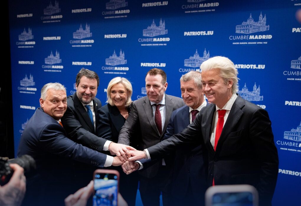 מפלגת "פטריוטים למען אירופה". מקור: חשבון X של ויקטור אורבן.