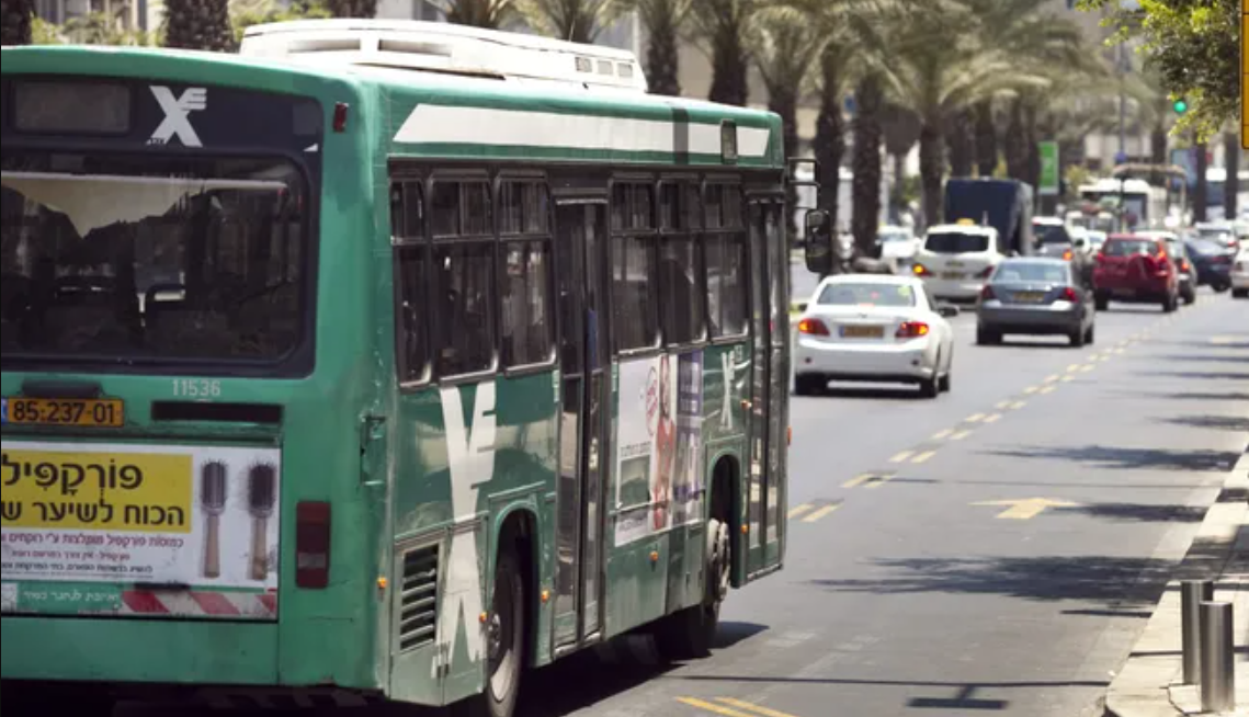 תחבורה ציבורית בישראל. צילום: דודו בכר.