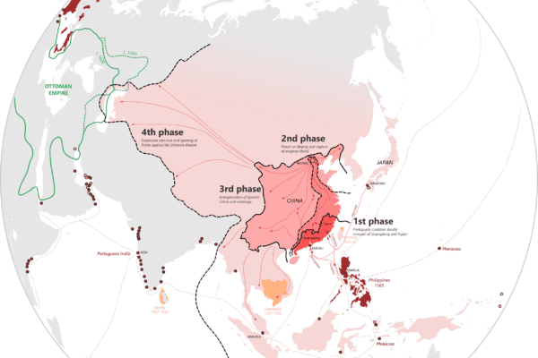 שלבי התכנון ב"מפעל סין" (Empresa de China). הועלה לויקיפדיה על ידי: נאגיהווין (Nagihuin).