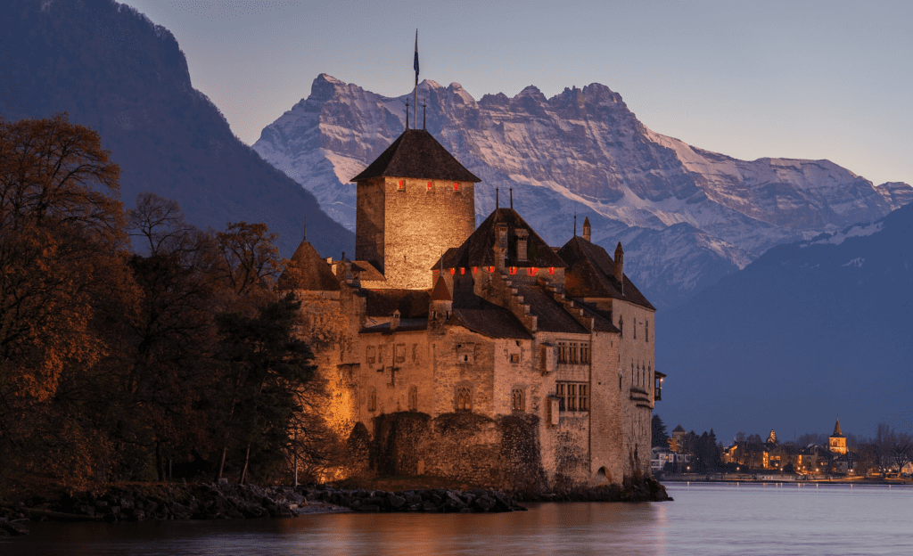 טירת שיון. צילום: ז'יל לורן, gileslaurent.com, רישיון CC BY-SA.