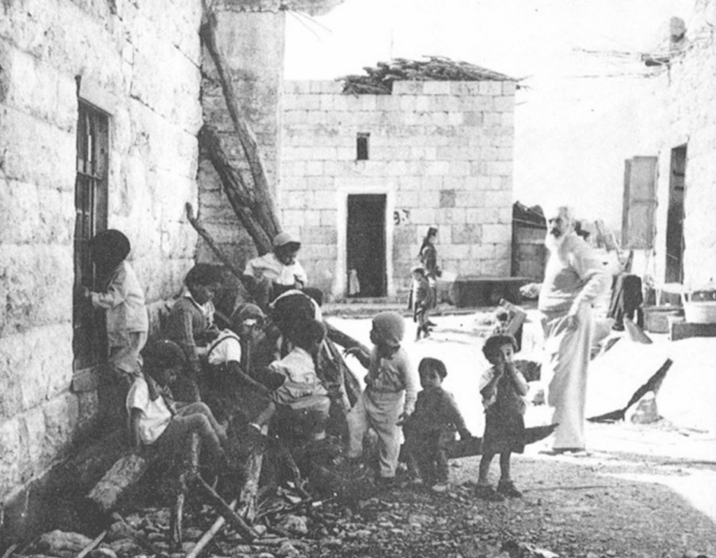 אליעזר קרול בקרית יוסף. מקור: אמיר גולדשטיין.