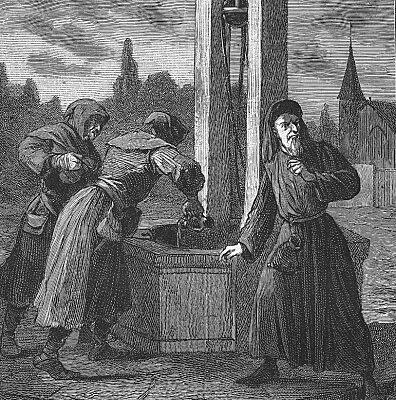 יהודים מרעילים בארות. אדוארד דרומון.