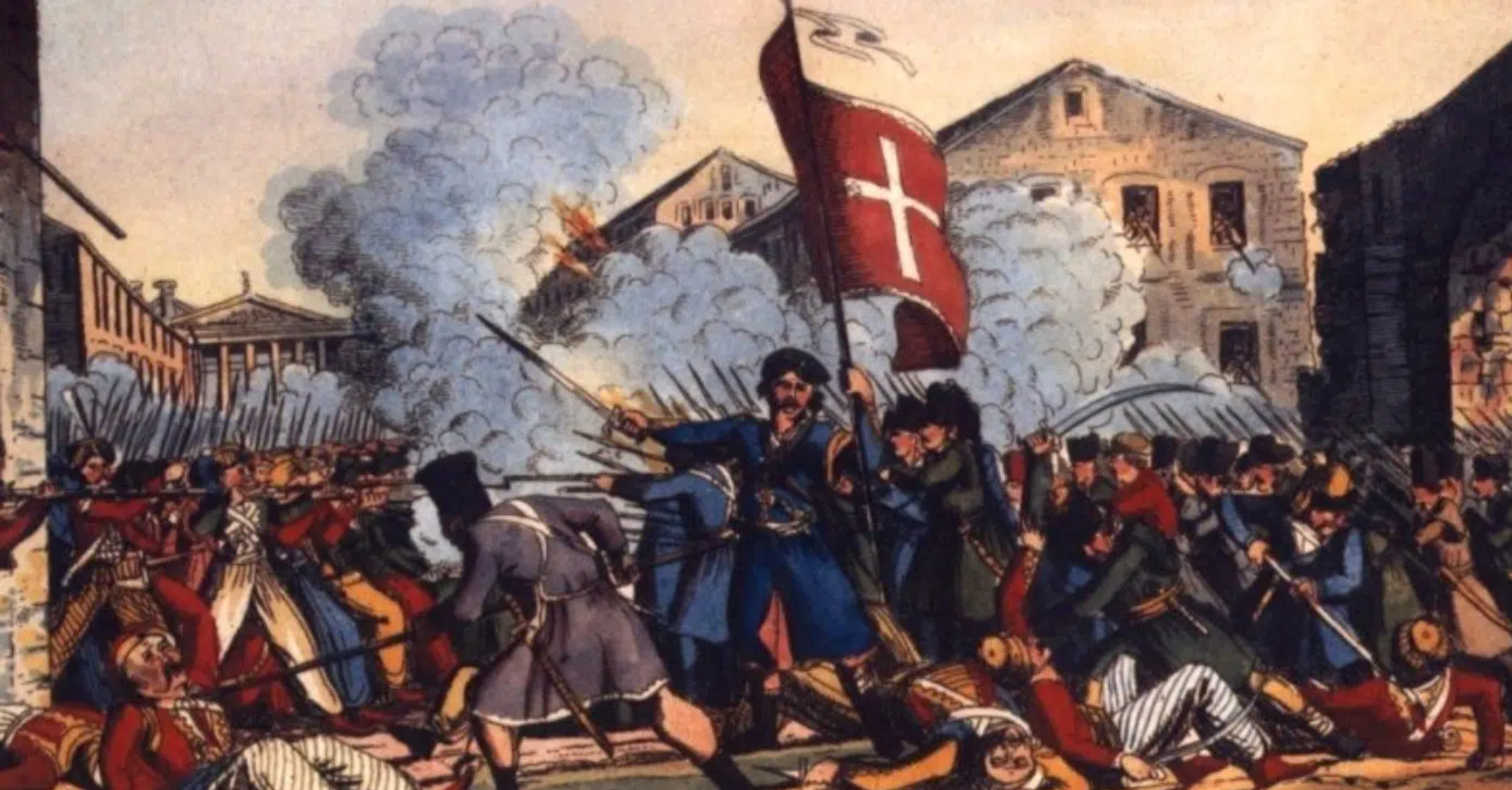 המצור על טריפוליצה. קרדיט: נחלת הכלל.