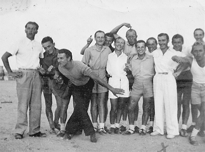 שבויי מלחמה גרמנים במצרים. צילום: לא ידוע.