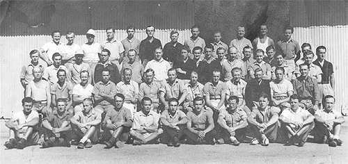 שבויי מלחמה גרמנים במצרים. צילום: לא ידוע.