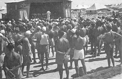 שבויי מלחמה גרמנים במצרים. צילום: לא ידוע.